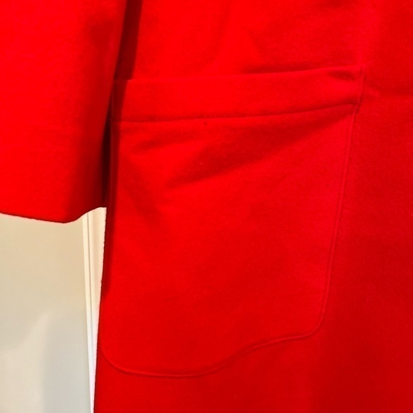 Vintage Pendleton Woolen Mills Jacket Wool Made In USA Red Duffle Large - Picture 6 of 16